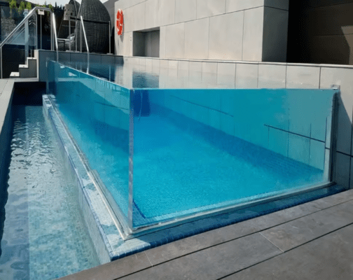 Acrylic swimming pool