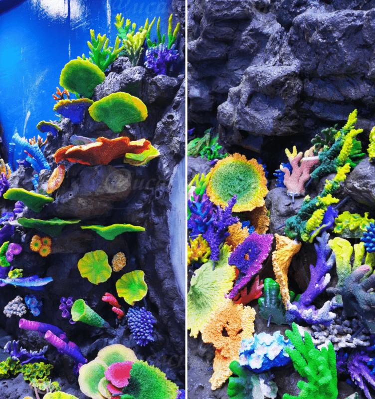 Artificial Coral Reef I Aquarium Backgrounds & Decorations